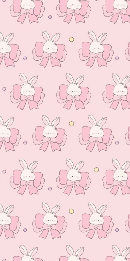 pink girly bunny
