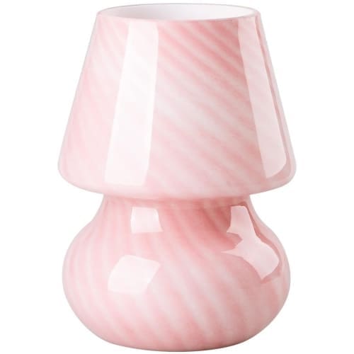 Pink Mushroom Lamp