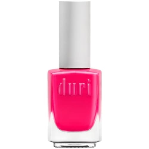 neon hot pink nail polish