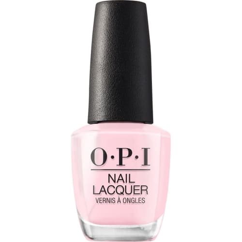 pale pink nail polish