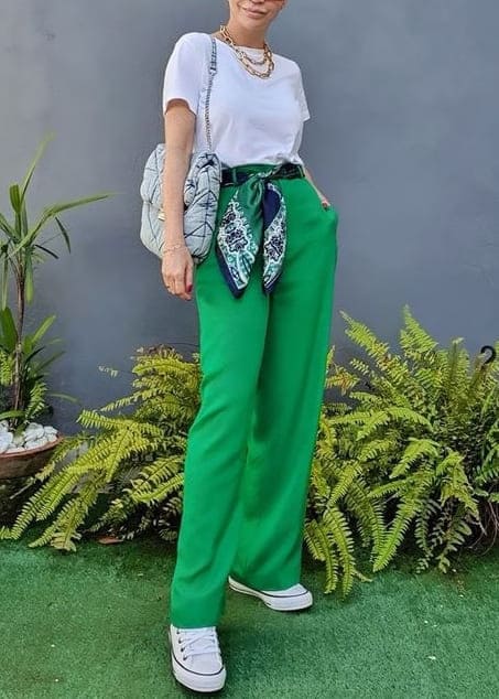 st. patrick's day outfit: casual and loose pants