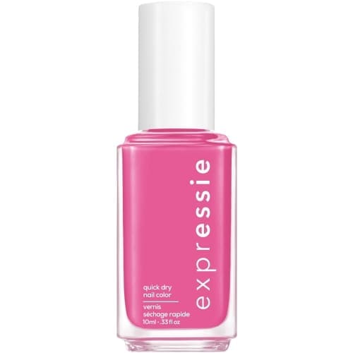 vivid pink nail polish
