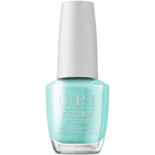 pastel aqua blue nail polish