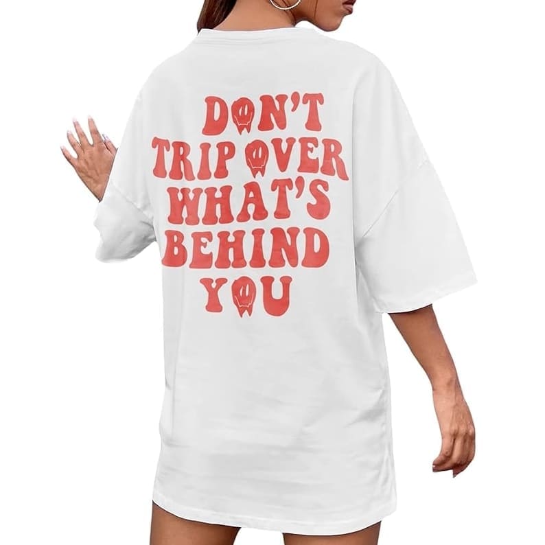 graphic letter oversized t-shirt