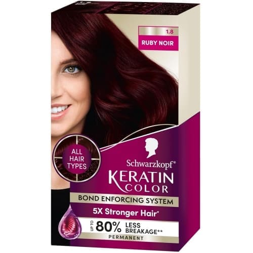 burgundy color hair dye