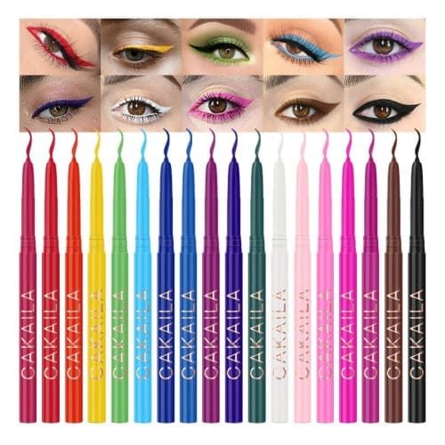 colorful eyeliner set