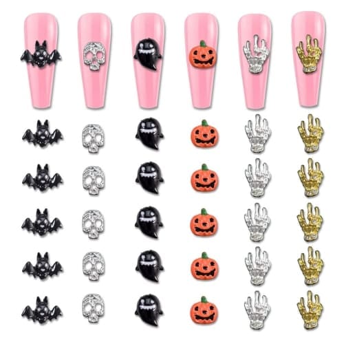 halloween nail art charms