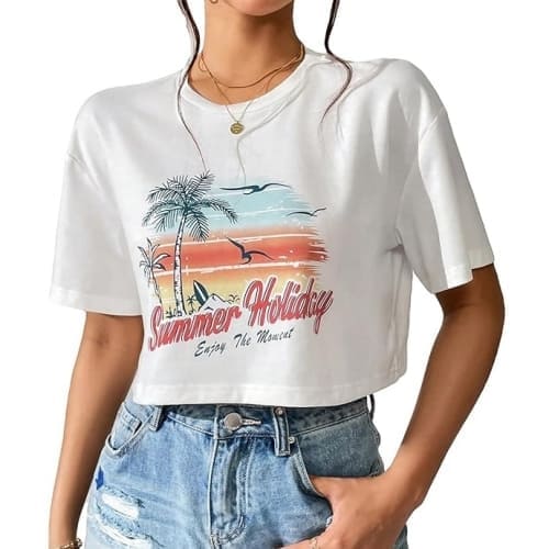vacation graphic t-shirts
