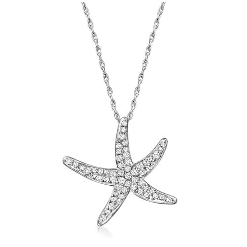 starfish shaped necklace