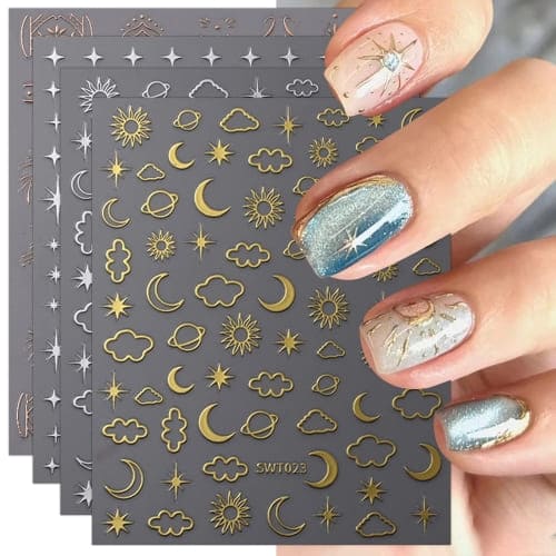 halloween witch nail art stickers
