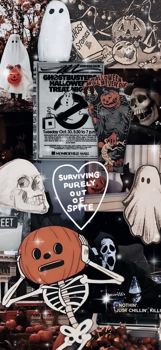 45+ Eerily Stunning Halloween Aesthetic Wallpaper Options to Try